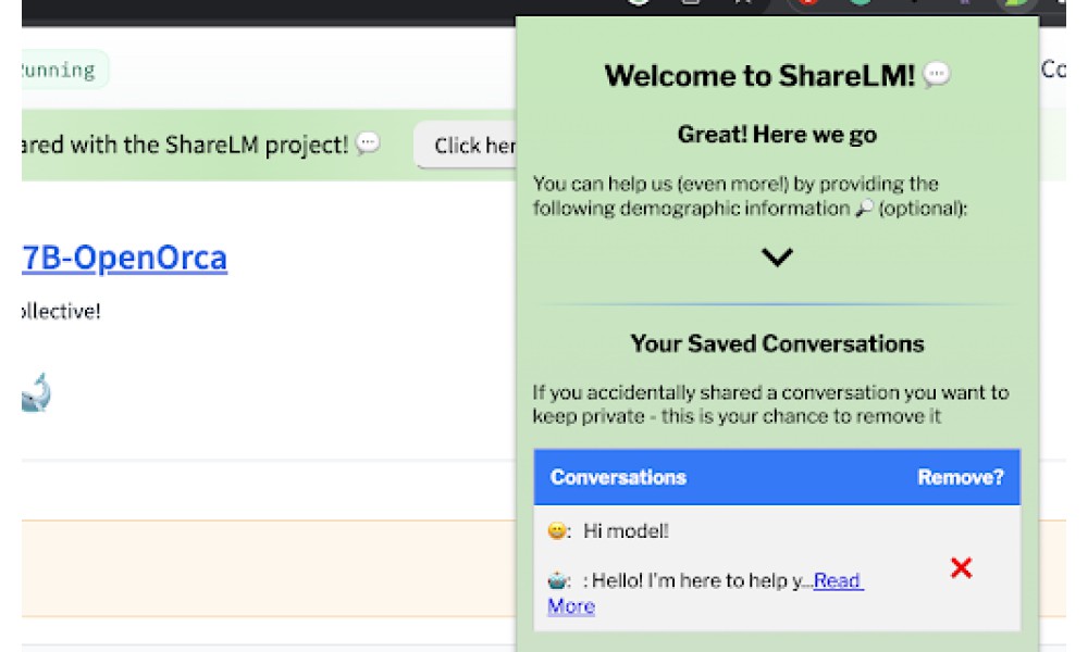 Chat-bot Conversations Dataset Collector