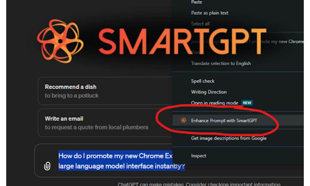 SmartGPT Prompt Enhancer