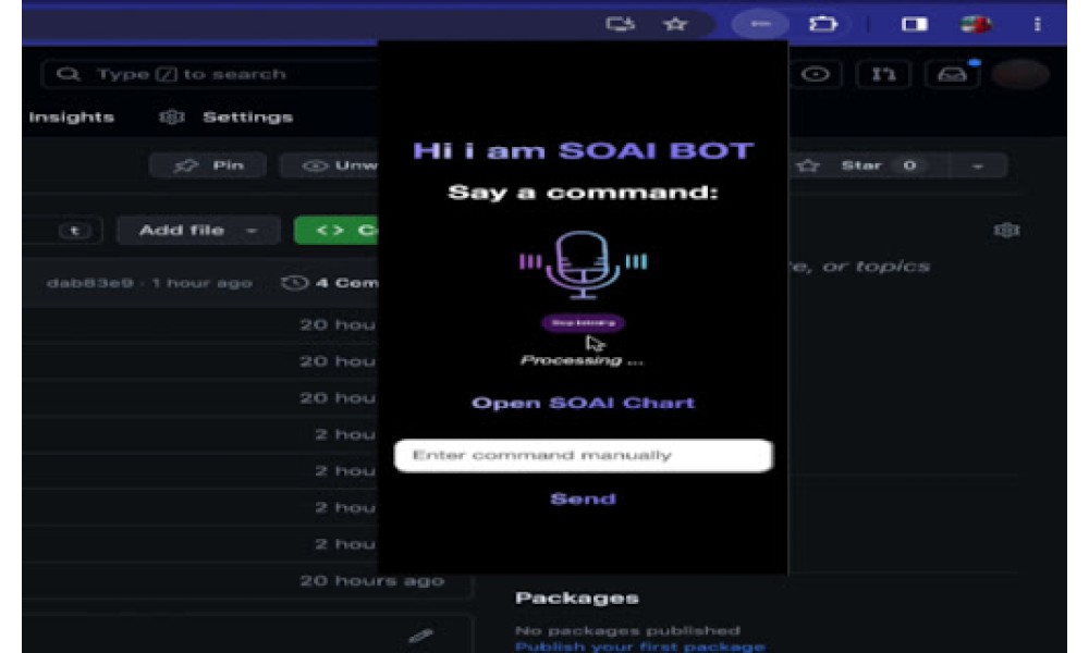 SOAI voice control extension