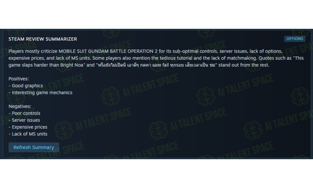 Steam Review Summarizer - Image 2