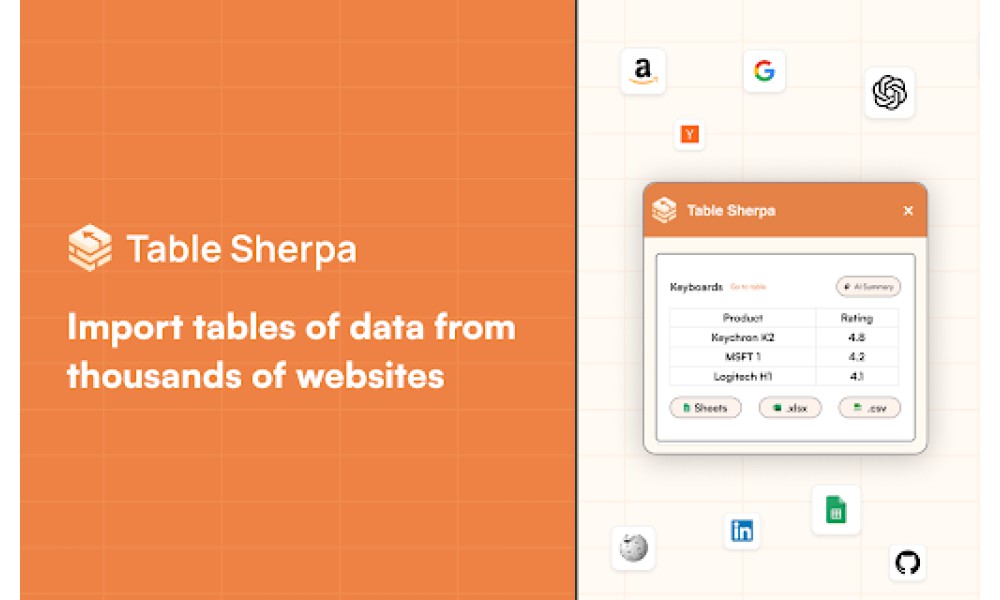 TableSherpa