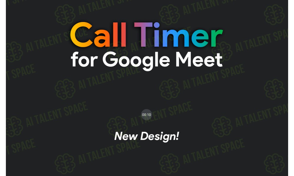 Talk Time for Google Meet - Image 5