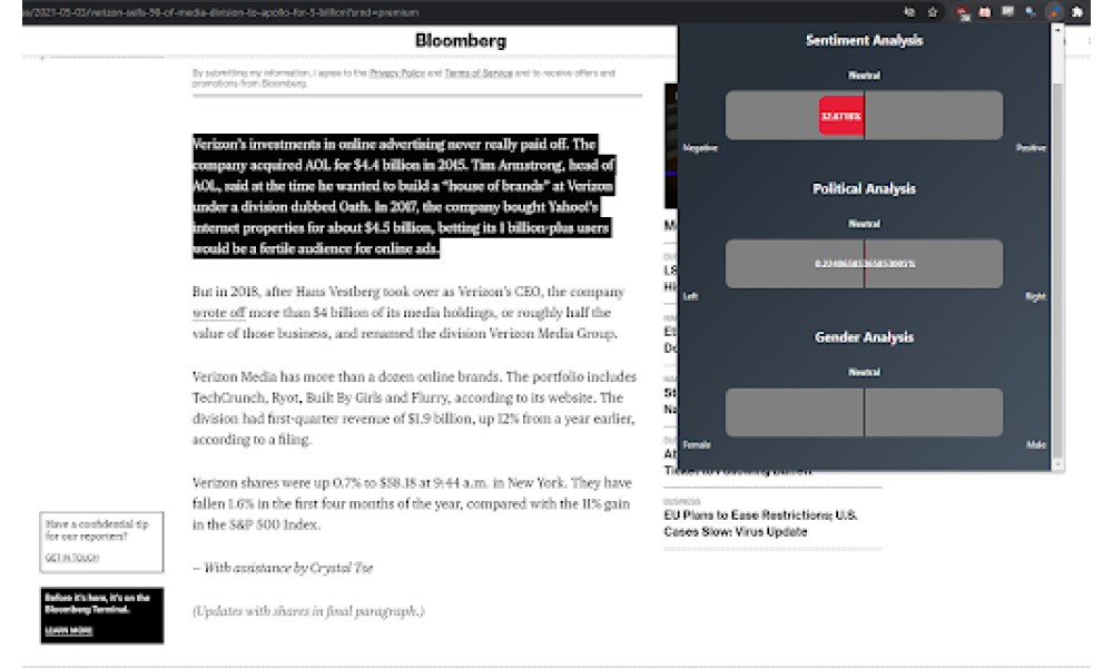 Text Highlight Analyzer