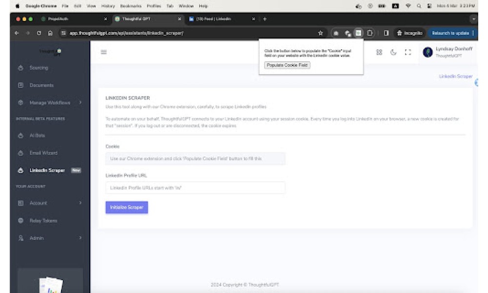 ThoughtfulGPT Extension