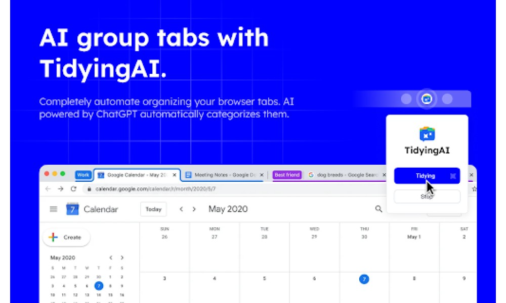 Chrome Tab and Bookmark Organizer