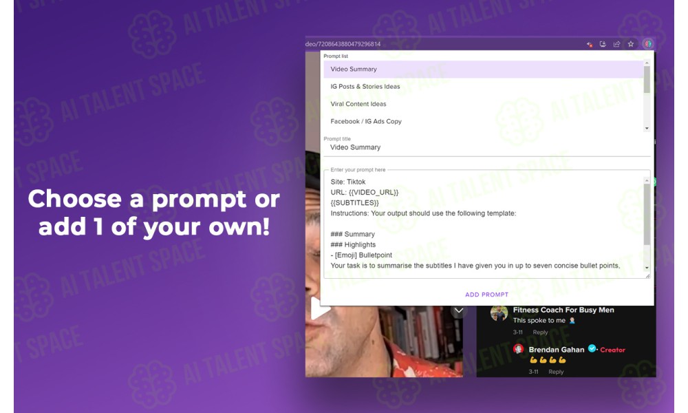 TikTok Video Transcript and Summary - Image 1