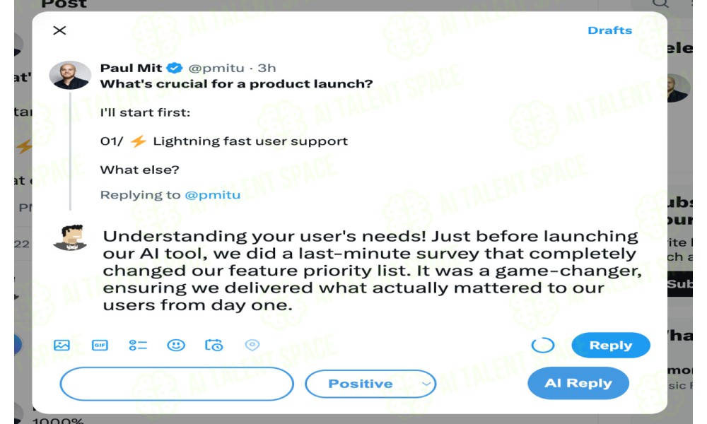 AI Tweet Reply Generator - Image 1