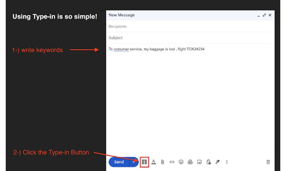 Type-in
