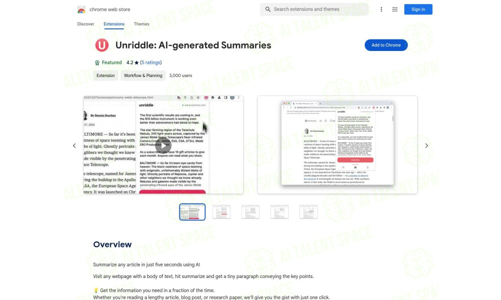 Unriddle Summarize - Image 3