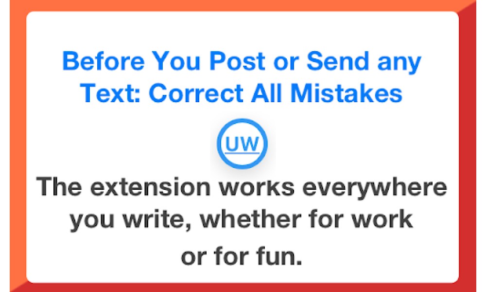 UpWrite AI Proofreading Chrome Extension