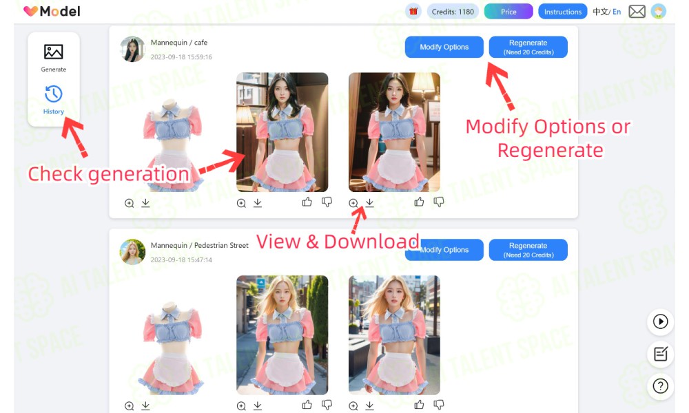 AI Fashion Models Generator - Image 1
