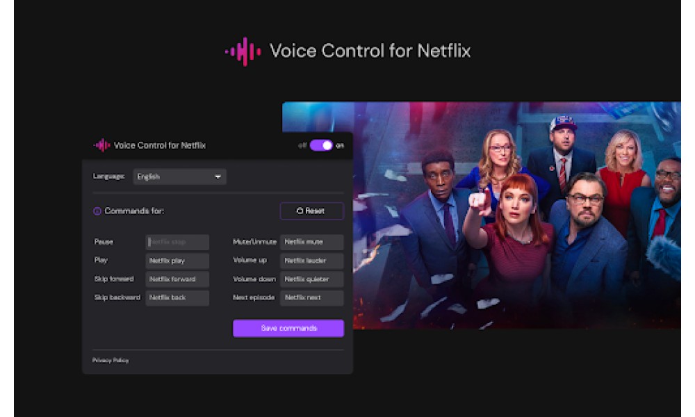 Voice Control for Netflix