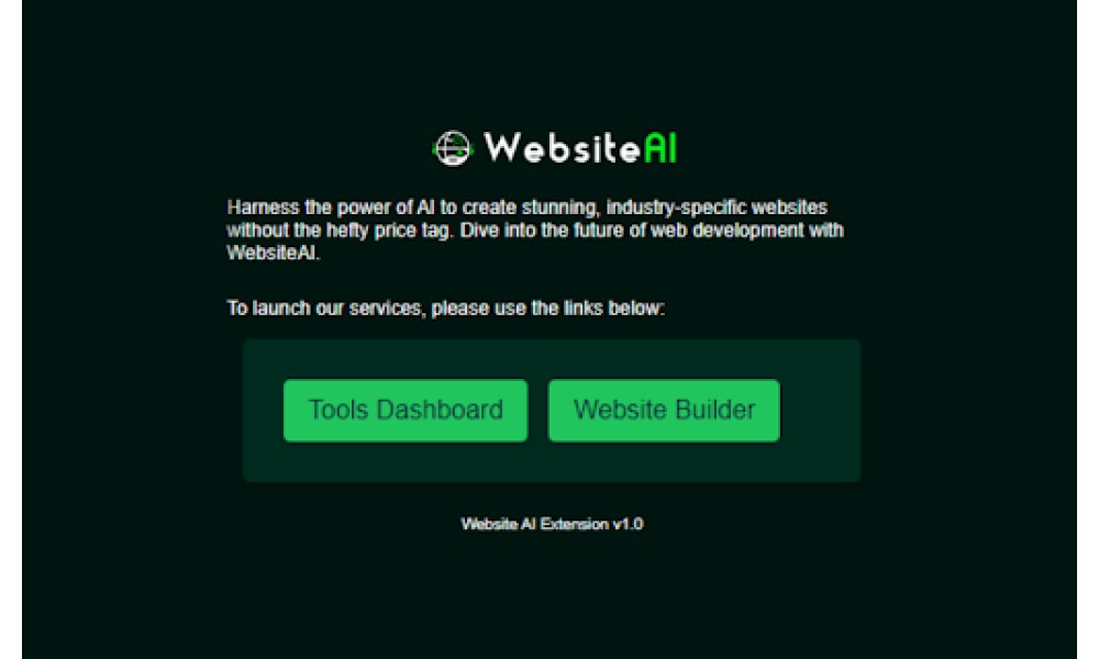 Website AI Extension