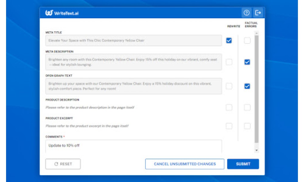 WriteText.ai Browser Extension