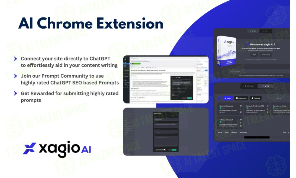 Xagio AI Chrome Extension - Image 1
