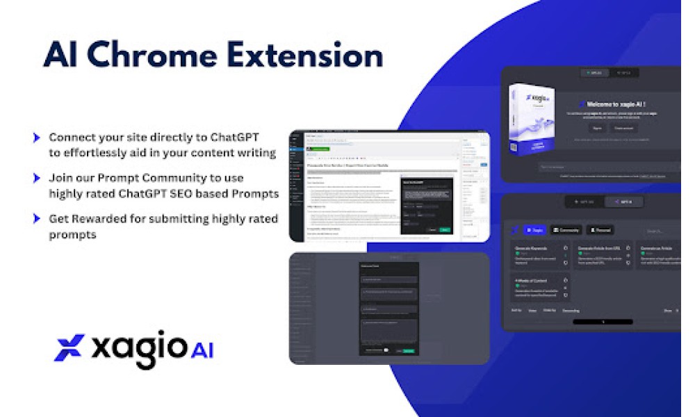 Xagio AI Chrome Extension