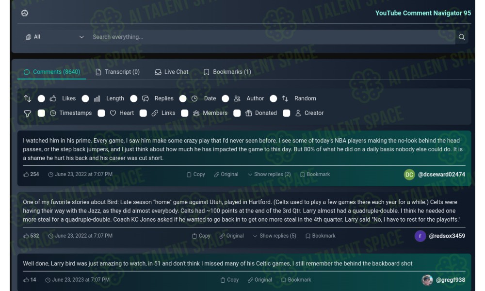 ChatGPT with YouTube videos comment summary generator - Image 2
