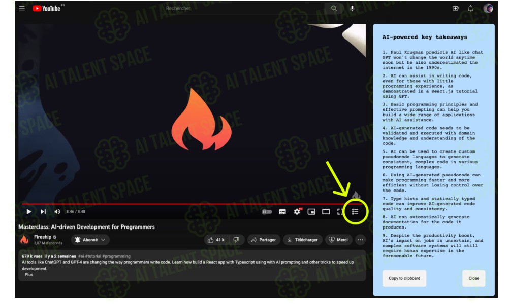 YouTube Summary Extension - Image 1