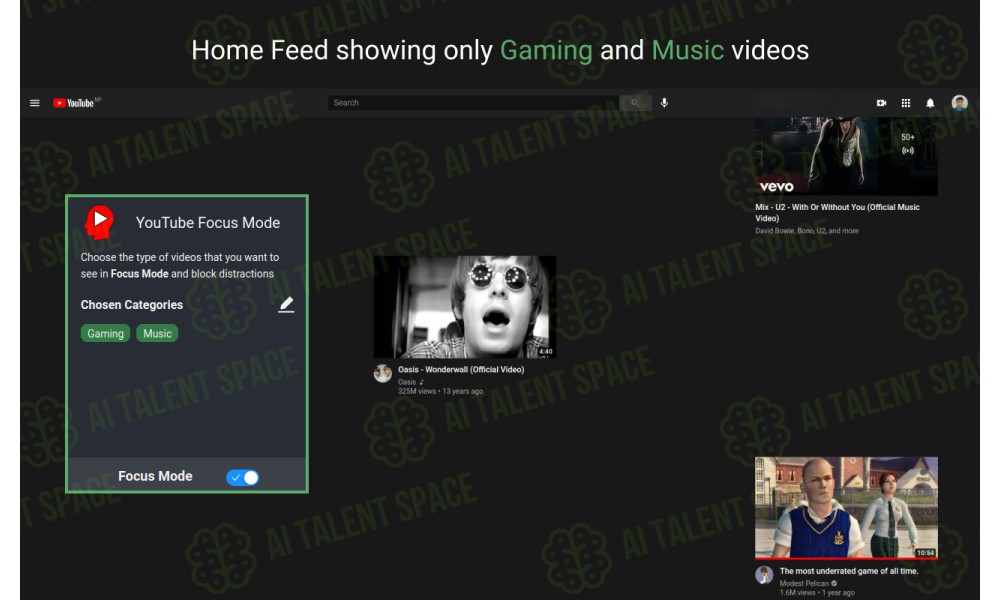 YouTube Ultra Focus Mode - Image 4