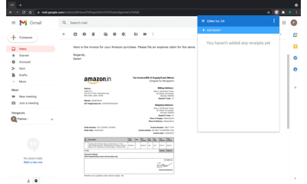 Zoho Expense