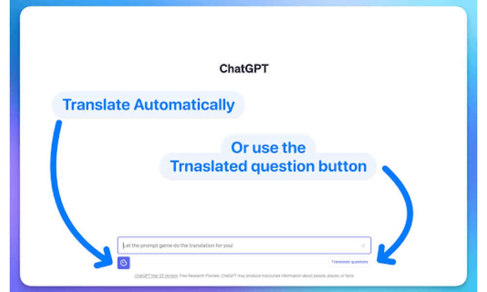 ChatGPT Translation