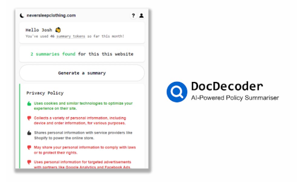 DocDecoder - AI-Powered Policy Summariser