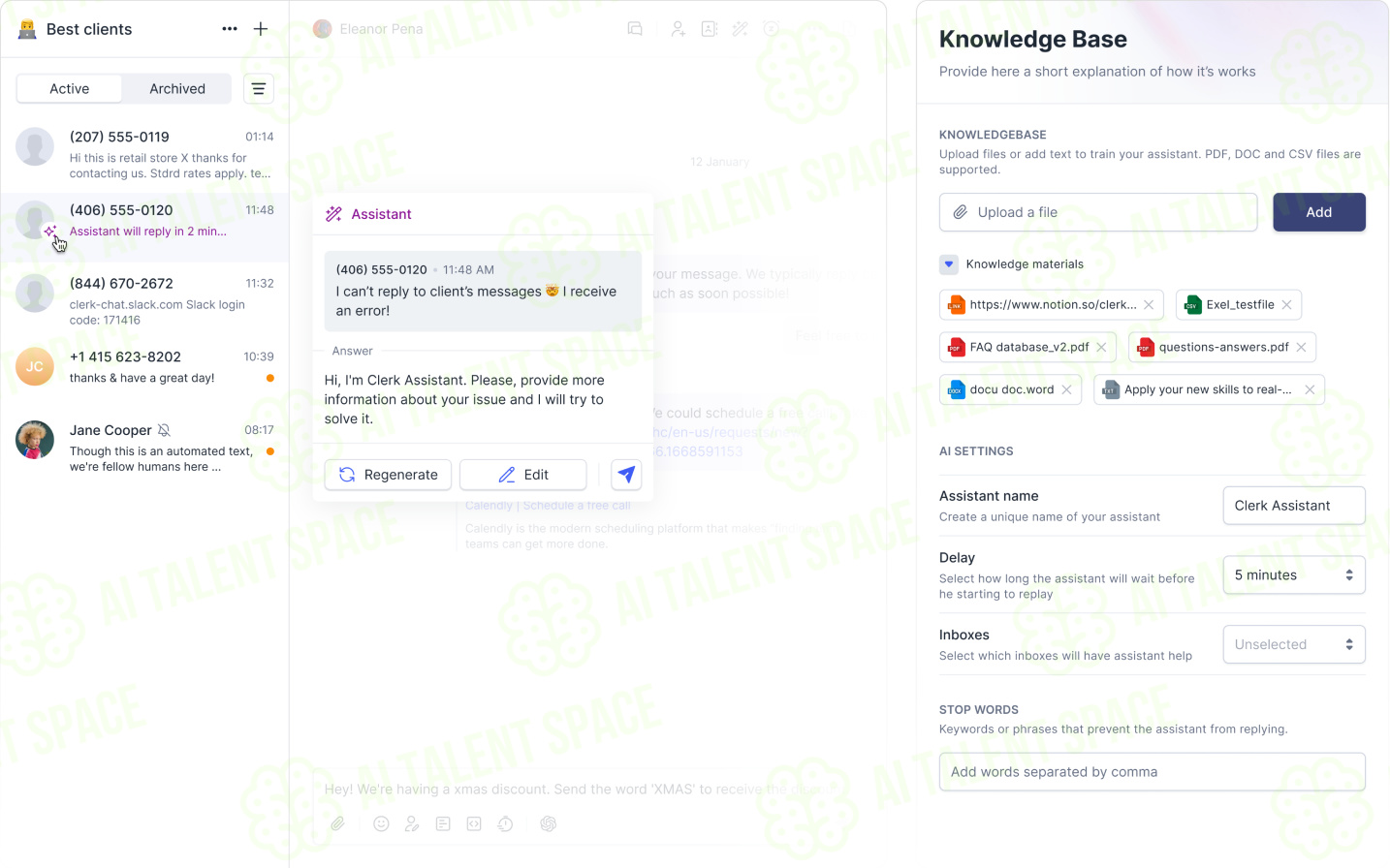 Clerk Chat - Image 2