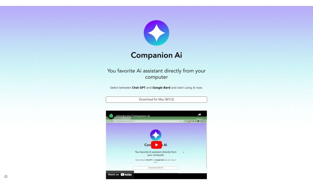 Companion AI