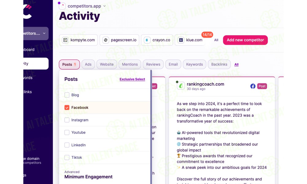 Competitors App - Image 1