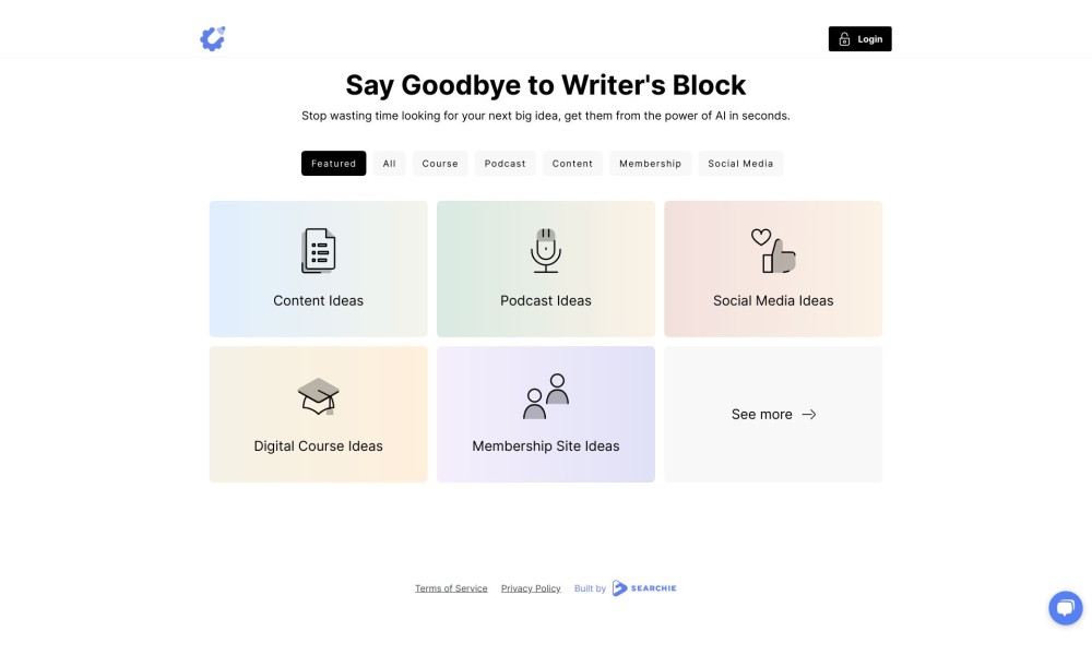 Idea Generators - Copy Creator