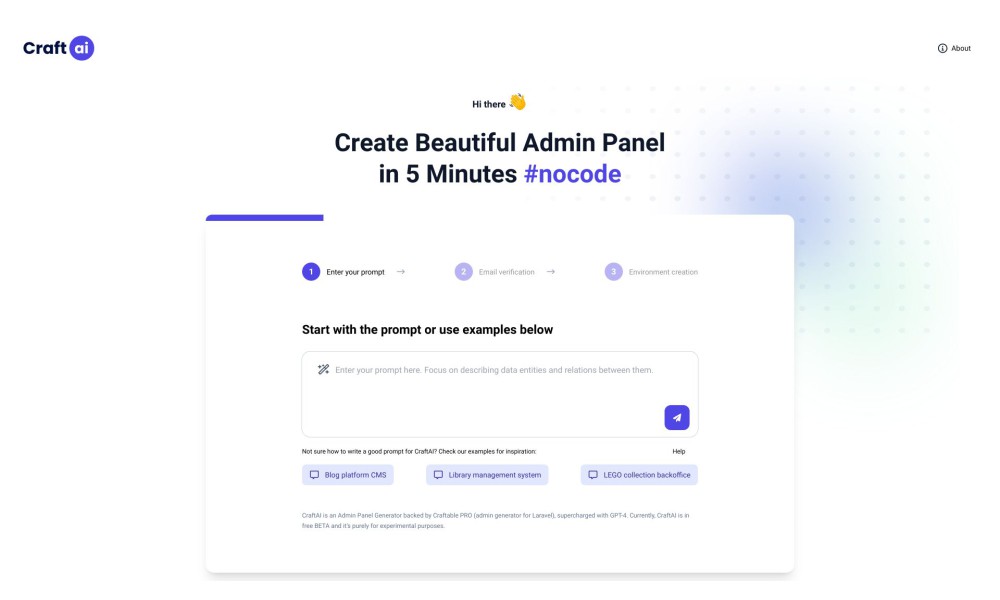 Craftable PRO - Laravel CRUD generator