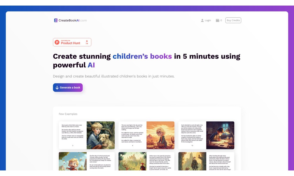 CreateBookAI