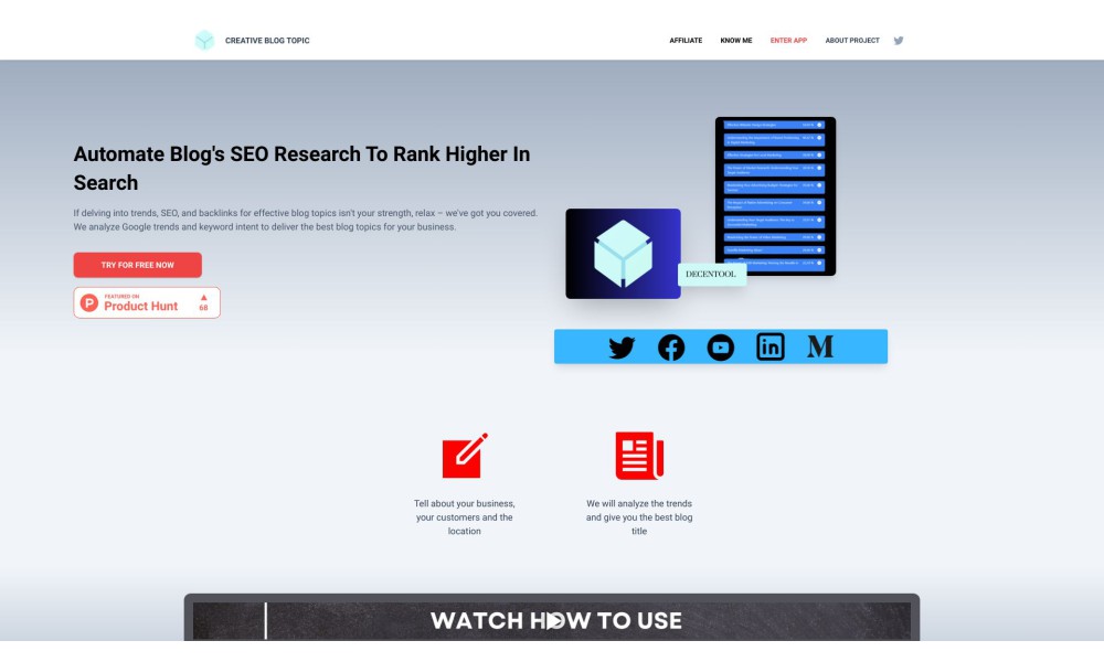 Creativeblogtopic