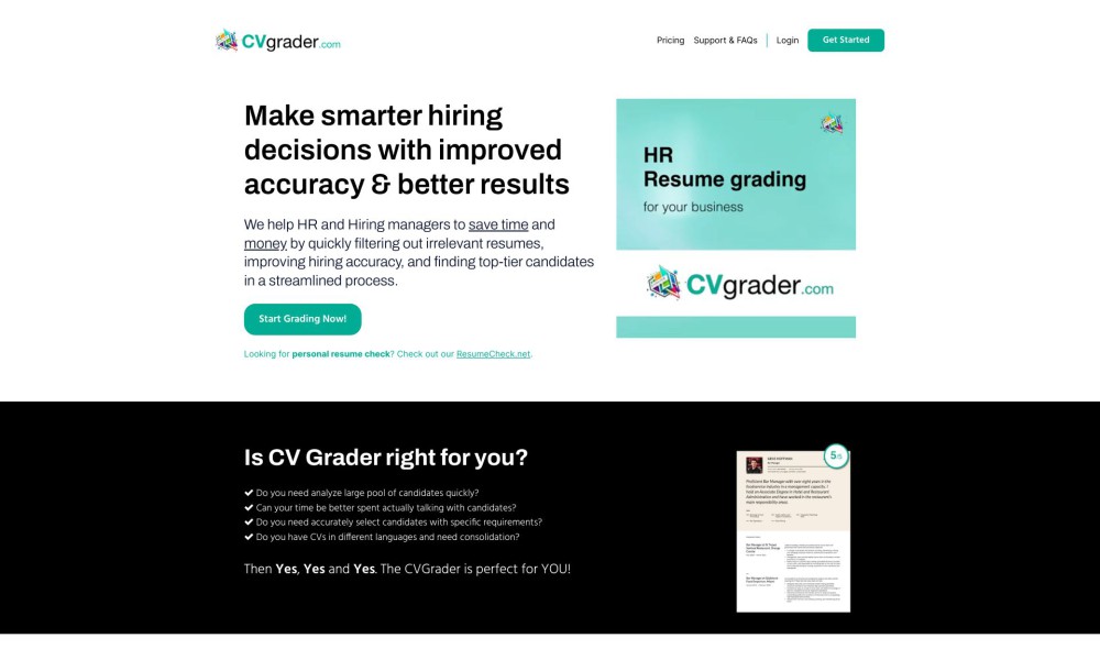 CVGrader.com