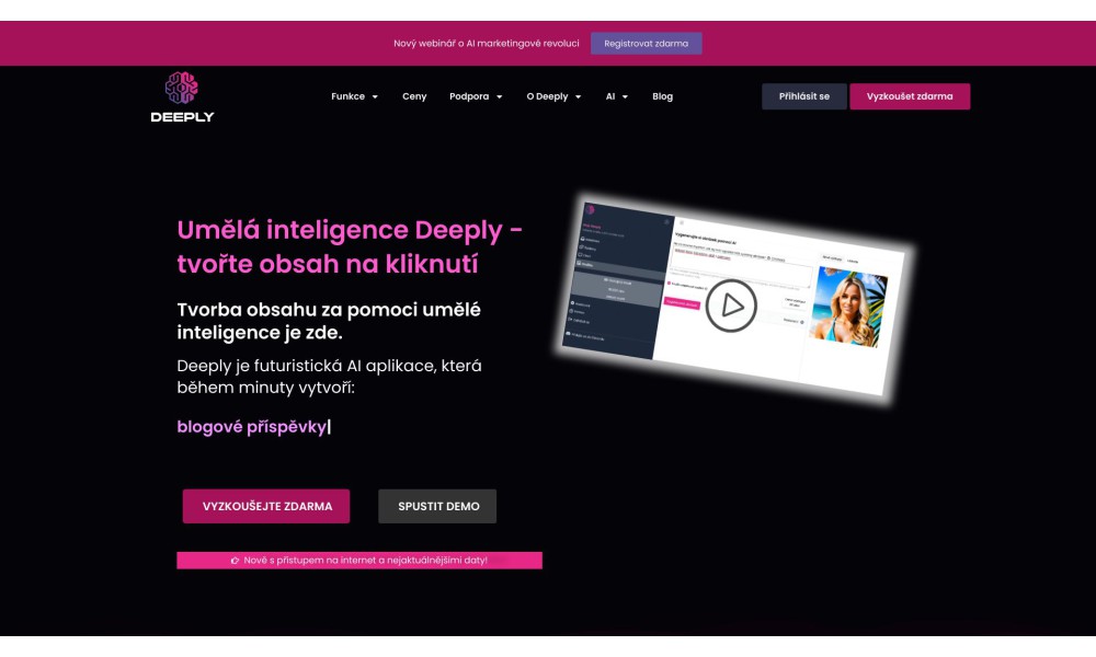 Umělá inteligence Deeply
