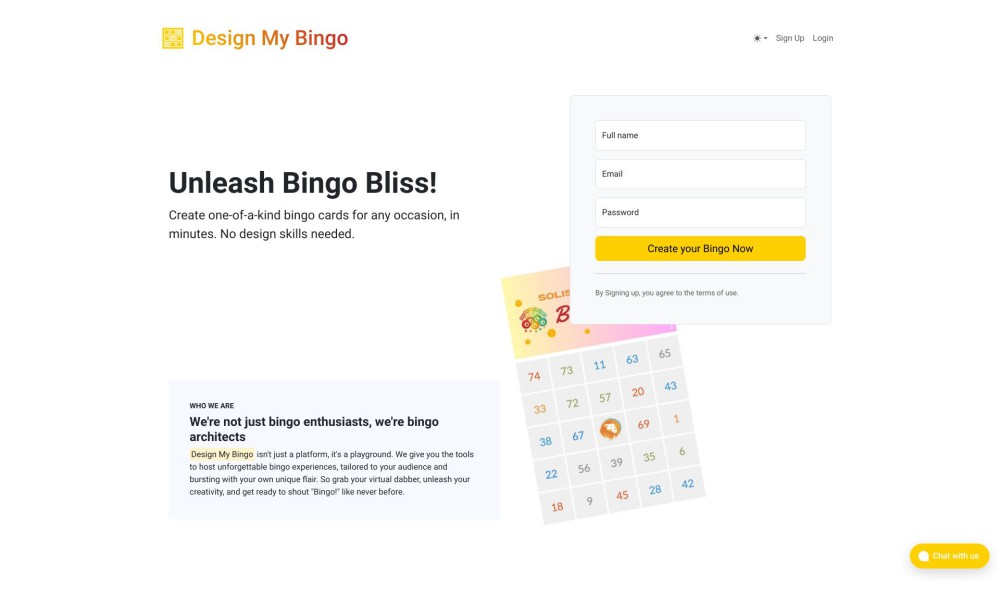 Design My Bingo