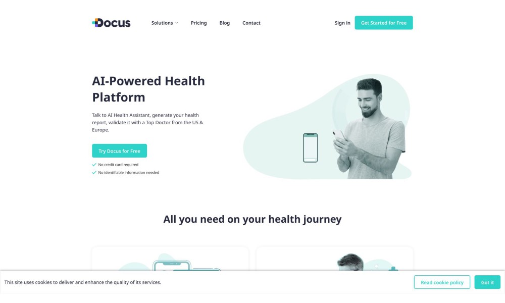 Docus - AI-Powered Health Platform
