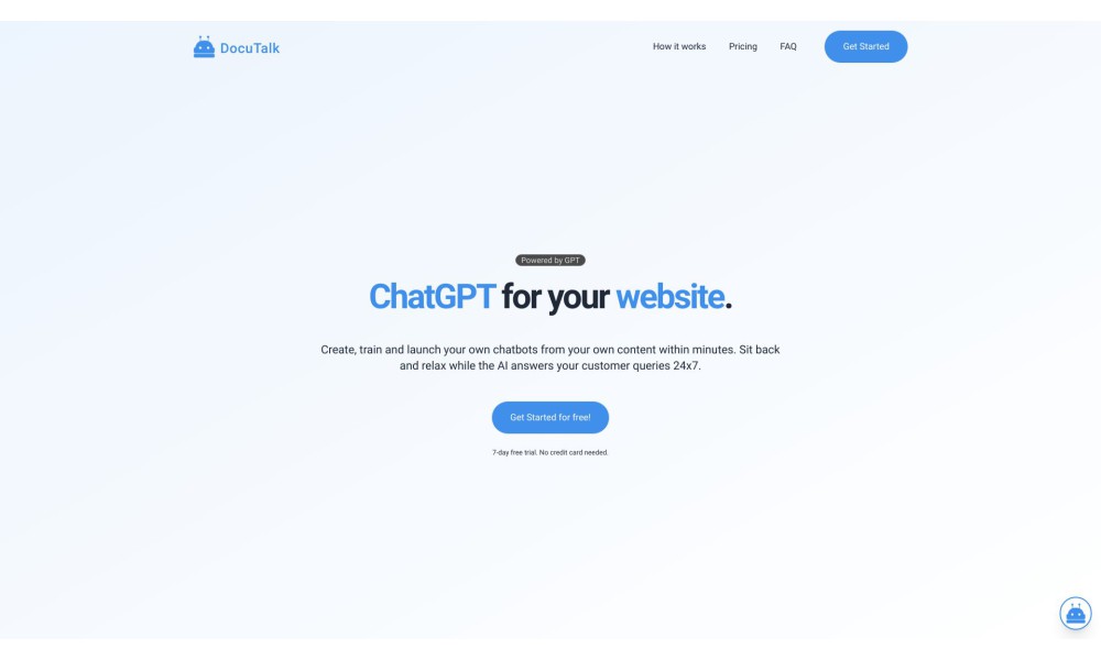 Support Chatbot Builder