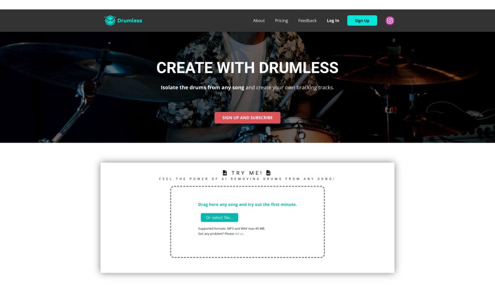 Drumless