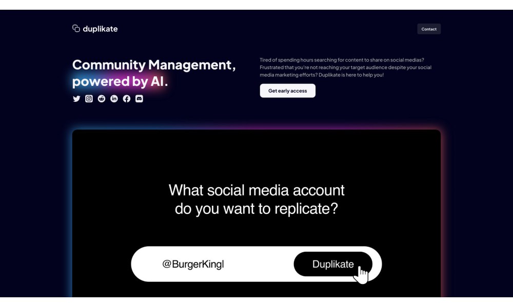 Duplikate - Community Management Next Generation