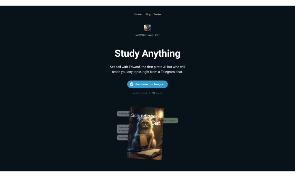 Edward Teach Bot