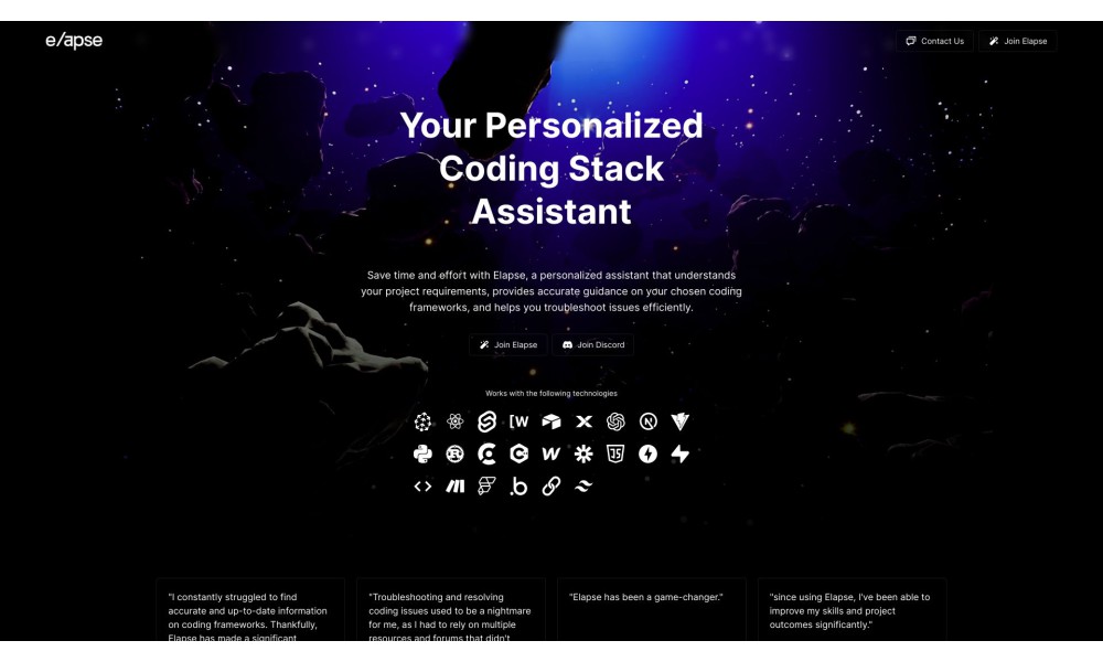 Elapse - Grow seamlessly by automating your support