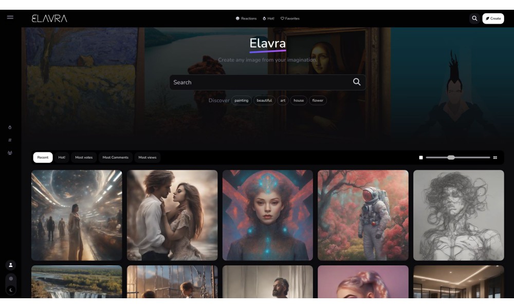 Elavra - AI Image Gallery