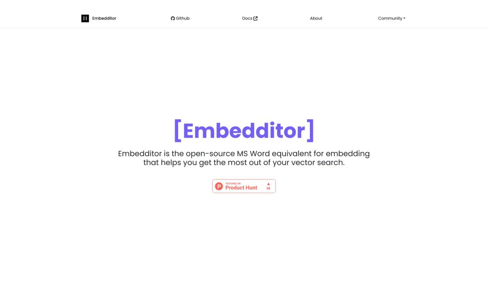 Embedditor.ai