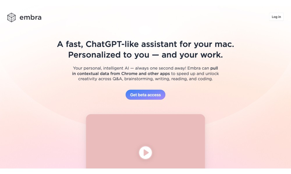 Embra - The AI assistant for teams & professionals