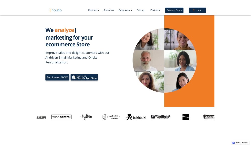 Enalito - A better Marketing Experience for your eCommerce business