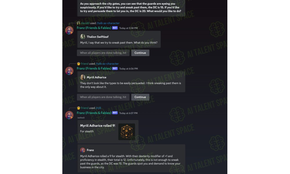 Friends & Fables - AI RPG Dungeon Master for D&D 5e - Image 1