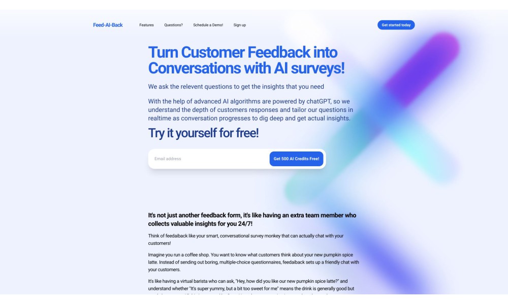 FeedAIback