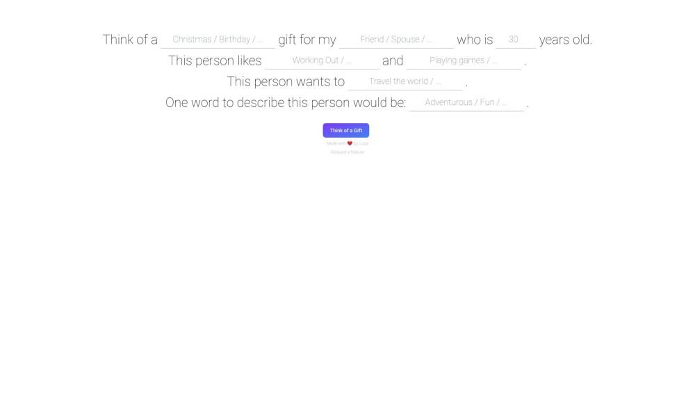 ChatGPT Gifts