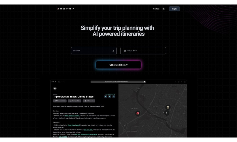 Forgemytrip